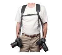 OP/TECH USA Correa Cámara Binocular Doble Arnés Cuello/Hombro Negra MPN 8361