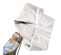 opaca para dormir, ultrasuave, transpirable, escudo para dormir nocturno, para dormir con felpa reversible, de relajación, tela acolchada reversible que ayuda a reducir las distracciones