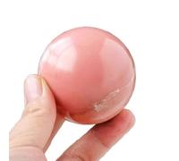 Opal Crystal Ball Gemstone Stone Sphere Sculpture Home Decoration Fengshui Balls with Wood Stand,5.5~6cm