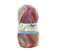 Opal - Opal Crazy Waters 11312 4-Ply Durable Calcetín Hilo - 1x100g