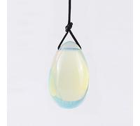 Opal Yoni huevo perforado natural Jade Kegel ejercicio, 1Pcs (M)