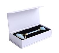 Opalite Jade Roller Face Roller y Gua Sha Set Gouache Masajeador Natural Stone Masaje,Tipo 08