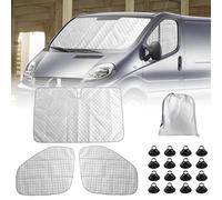 Opaltool Parasol para Parabrisas para Opel Vivaro Renault Trafic Nissan NV300 Fiat Talento 2014-2025, 3 PCS Parasole per Parabrezza per la Privacy e il Controllo Della Temperatura