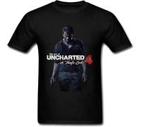 Opand Uncharted 4 A Thief'S End Game Mens T-Shirts Black S