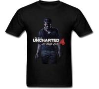 Opand Uncharted 4 A Thief'S End Game Mens T-Shirts Black XL