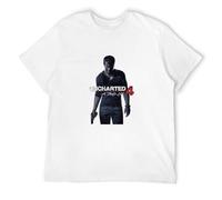Opand Uncharted 4 A Thief'S End Game Mens T-Shirts White M