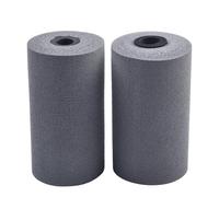 Opatiny 2 almohadillas de espuma de alta densidad para máquinas de extensión y rizado, rodillos de repuesto para banco de pesas y equipo de gimnasio en casa, diámetro del tubo de 22-25 mm
