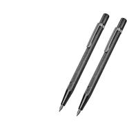 Opatiny 2 bolígrafos de punta de carburo para cortar y marcar azulejos en vidrio, cerámica, madera y metal, bolígrafo de grabado de 6 pulgadas