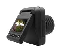 Opatiny 32for MP 4K Cámara de lapso de tiempo impermeable con pantalla giratoria de 90° para aventuras al aire libre, diseño compacto y ligero, grabación de video 4K, color negro