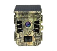 Opatiny 4K 32MP Solar Powered para Trail Cámara WiFi BT IP66 Impermeable al aire libre Vida Silvestre Caza Game Cam 0.2s Trigger Jardín Seguridad Vigilancia