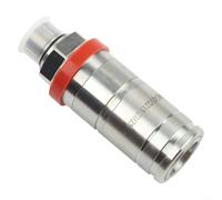 Opatiny Acoplador rápido hidráulico hembra para tractores John Deere 6400 6410 6420, 1/2 pulgada, plateado, compatible con AL166181 AL200979