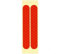 Opatiny Adhesivo reflectante impermeable para Ninebot para scooter Max G2, tira de precaución de PVC de alta visibilidad, calcomanía de seguridad de repuesto directo con fuerte adherencia, 8,3 x 1,3
