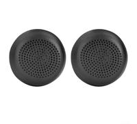Opatiny Almohadillas de esponja negra para Logitech Zone para 750 On-Ear | Aislamiento de ruido pasivo, bloquea el sonido ambiental, experiencia de audio inmersiva, llamadas claras, enfocado
