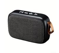 Opatiny Altavoz portátil de 12 W con graves profundos, IPX7 impermeable, luces LED, para radio FM, para emparejamiento tws para acampar al aire libre (negro)
