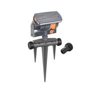 Opatiny Aspersor oscilante ajustable de 16 agujeros, sistema de riego de jardín de amplia cobertura para patio al aire libre (B)