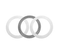 Opatiny AXK75100 - Rodamiento de agujas de empuje con arandelas AS75100, 75 x 100 x 4 mm, para cargas axiales pesadas en maquinaria industrial y robótica