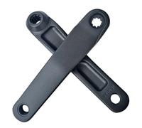 Opatiny Bafang y Tongsheng - Manivela de motor de 10 dientes BNI ISIS para manivela de bicicleta de 170 mm de longitud, aleación de aluminio para negro, 1 par