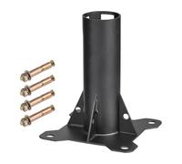 Opatiny Base de metal de montaje en tierra para antena parabólica Starlink V2, soporte de aleación para uso automotriz marino, se adapta a superficies de techo, madera, ladrillo y hormigón