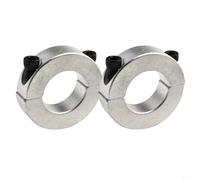 Opatiny Bloqueo de eje estilo abrazadera, aleación de alta resistencia (25 | Diámetro de 20 mm, diámetro exterior de 40 mm, ancho de 15 mm, aleación de aluminio, alta fuerza de sujeción