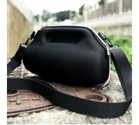 Opatiny Bolsa de almacenamiento de viaje para JBL Charge 6/5/4, funda protectora de transporte de EVA con correa para el hombro, color negro