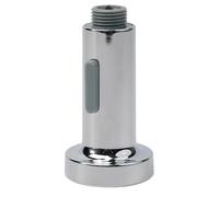 Opatiny Cabezal de pulverización de repuesto para fregadero de cocina con conector G de 1/2 pulgada para grifos extraíbles, boquilla ABS cromada con ajustes de pulverización dobles