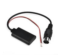 Opatiny Cable auxiliar de audio de coche de 13 pines para cambiador de CD Kenwood, adaptador ISO de 20 cm con cables de alimentación para integración del sistema