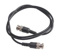 Opatiny Cable de sonda de aguja fina para probador multímetro digital, cable coaxial de 100 cm BNC macho a BNC macho