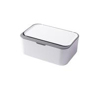 Opatiny Caja dispensadora de toallitas con tapa, para almacenamiento de plástico, toallitas húmedas para bebés, soporte sellado para el hogar, oficina, coche y suministros de viaje