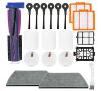 Opatiny Cepillo lateral de repuesto para Shark AI AV2501S AV2501AE AV2511AE RV2502AE RV2520AOUS AV2510AOUS Kit de accesorios de fijación lavable