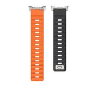 Opatiny Correa magnética de silicona para reloj Samsung Watch 8/8 Classic, ligera y ajustable con seguro para enlace magnético, disponible en negro, para naranja, color estrella, para medianoche