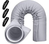 Opatiny Cubierta de manguera de aire acondicionado aislada para unidades portátiles de aire acondicionado de 59 x 21 pulgadas, compuesto de tela Oxford