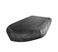 Opatiny Cubierta inflable para barco, impermeable, resistente a los rayos UV, tela Oxford 210D con cordón ajustable para barco de goma, traje de almacenamiento inflable para barco (270 x 165 x 46 cm)