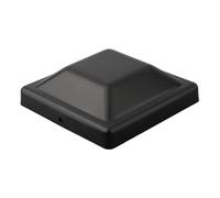 Opatiny Cubiertas de postes de valla de madera de 4 x 4 pulgadas, protección de cubierta de plástico con tornillos, tapas de poste de polipropileno impermeables para vallas al aire libre y postes de