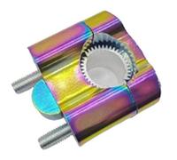 Opatiny Elevador de manillar de motocicleta de aleación de aluminio, adaptador de medidor de altura para la mayoría de bicicletas, fácil instalación directa