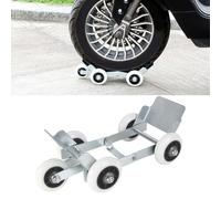 Opatiny Elevador de vehículo eléctrico para motocicleta para asistencia en carretera con neumáticos planos, construcción de metal con diseño anticorrosión y resistente al desgaste, ajuste universal