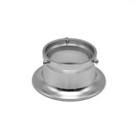 Opatiny Filtro de aire para carburador de 63 mm x 45 mm para carburadores PWK34/PWK36/PWK38/PWK40/PWK42 PWM34/PWM36/PWM38/PWM40, para YZ250 Suzuki RM125, aleación de aluminio, dorado/azul/titanio/rojo