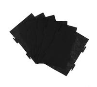 Opatiny Filtros de carbón activado para campana de microondas KitchenAid de perfil bajo KMLS311HBL, paquete de 4, color negro