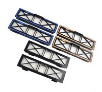 Opatiny Filtros de repuesto para aspiradora Neato D10, D9, D8, D7, D6 D4 D3 D5 D70 D75 D85 70E D85 con 2 naranjas, 2 azules, 2 grises, juego de filtros lavables