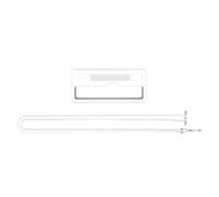 Opatiny Funda de silicona para llavero Kodak Pixpro WPZ2 con cubierta de lente y cordón, piel a prueba de golpes, White, Funda protectora de silicona