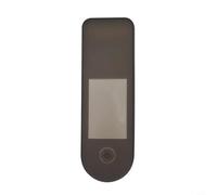 Opatiny Funda protectora de pantalla de scooter para Xiaomi, funda de silicona para modelos 4 Pro 5 Pro 5 Max, impermeable, resistente a los arañazos, ligera 13 g, fácil de poner y quitar, negro/rojo