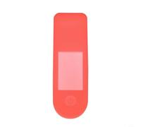 Opatiny Funda protectora de pantalla de silicona para Xiaomi Electric Scooter 4 Pro 5 Max Series Funda protectora de pantalla impermeable Protección contra impactos para Scoote 131 x 44 mm (rojo)