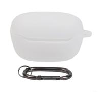 Opatiny Funda protectora para JBL para Partybox Stage 320 y 310, cubierta antipolvo con bolsillos de almacenamiento, bolsa de viaje a prueba de golpes, funda impermeable (blanco)