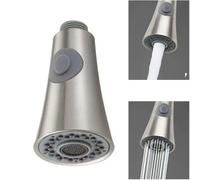 Opatiny G12 Pulgadas de Repuesto para Cocina Extraíble a Prueba de Salpicaduras con Cabezal Telescópico y 2 Velocidades para Grifos de Fregadero de Flujo de Agua