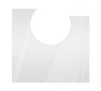 Opatiny Golpeador transparente para guitarra acústica, 20 x 21 cm, película protectora con pegamento débil para guitarra folk