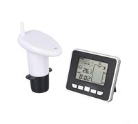 Opatiny | Indicador remoto del monitor de temperatura del indicador del nivel del tanque de agua con pantalla LCD para la cisterna del tanque de agua de lluvia