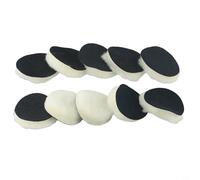 Opatiny Juego de 10 almohadillas de pulido de lana para pulidor de coche, adecuadas para pulir y detallar automóviles, múltiples opciones de tamaño (3 pulgadas)
