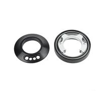 Opatiny Juego de auriculares externos de bicicleta 44/41.8/46.9mm CNC aluminio cubierta superior y abrazadera para bicicleta de carretera horquilla negro (41.8)
