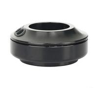 Opatiny Juego de auriculares externos de bicicleta 44/41.8/46.9mm CNC aluminio cubierta superior y abrazadera para bicicleta de carretera horquilla negro (46.9)