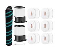 Opatiny Kit de accesorios para aspiradora de 13 piezas con cepillo de rodillo, HEPA, filtros de espuma y cepillo de limpieza compatible con modo inalámbrico Shark PowerDetect DuoClean
