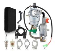 Opatiny Kit de conversión de carburador para generadores de 4,5-10 kW de combustible dual GLP y gas natural, compatible con modelos Champion Honda